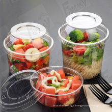 Disposable Plastic Salad Bowl Pet Bowl For Salad